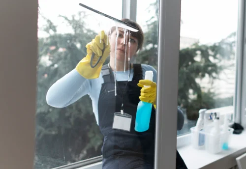 Nettoyage de vitres intérieures et extérieures à Madonne-et-Lamerey